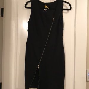 Catherine Malandrino black zipper dress